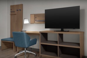 Desk, laptop workspace, blackout curtains, iron/ironing board - Candlewood Suites Jacksonville Southpoint by IHG (Jacksonville)