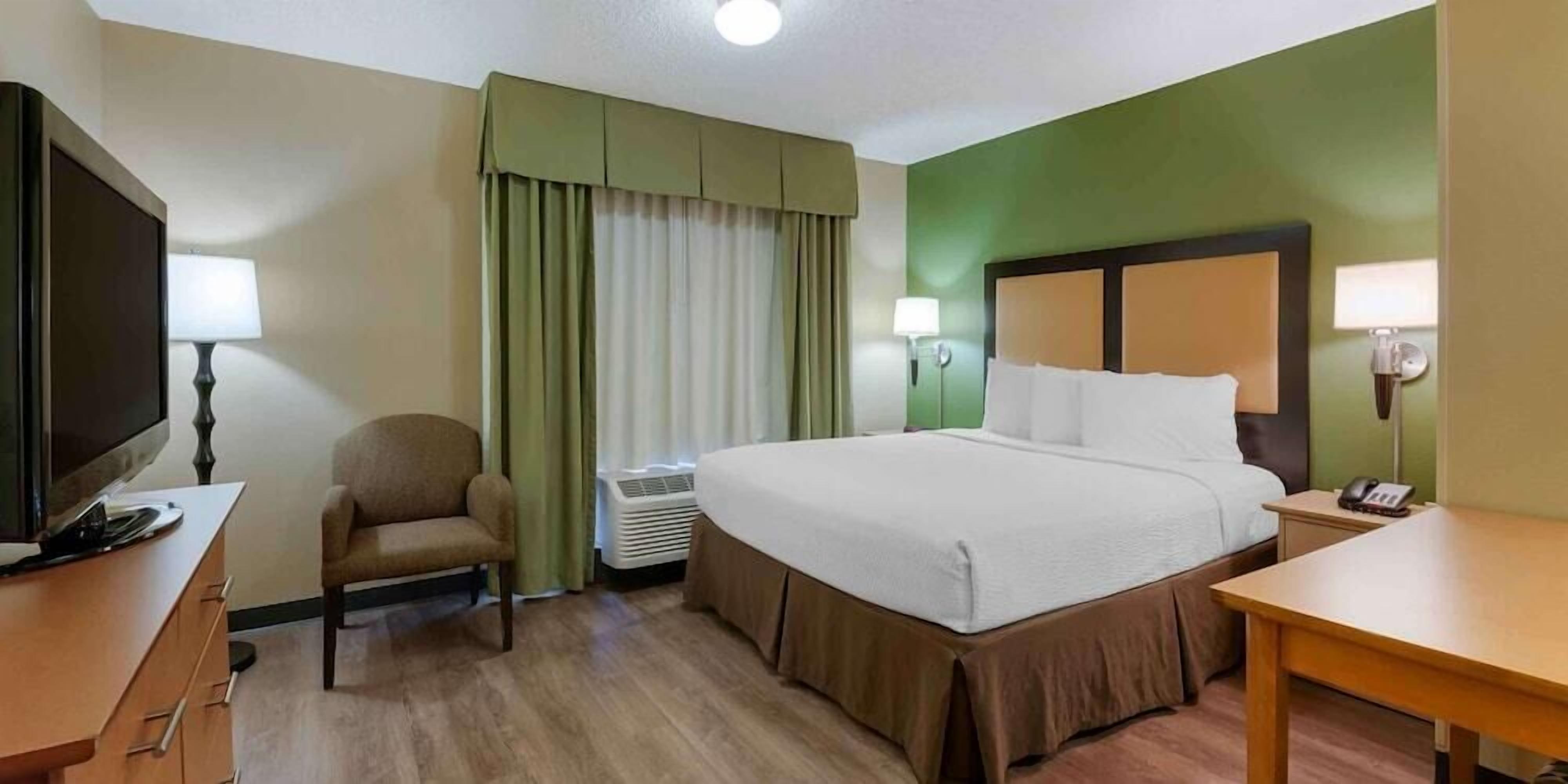Pillow-top beds, desk, laptop workspace, iron/ironing board