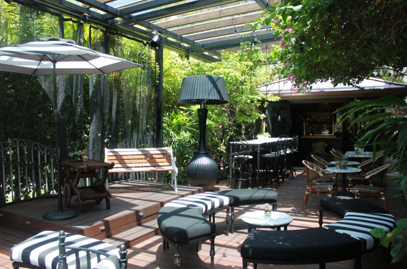 Overnattingsstedets uteområder