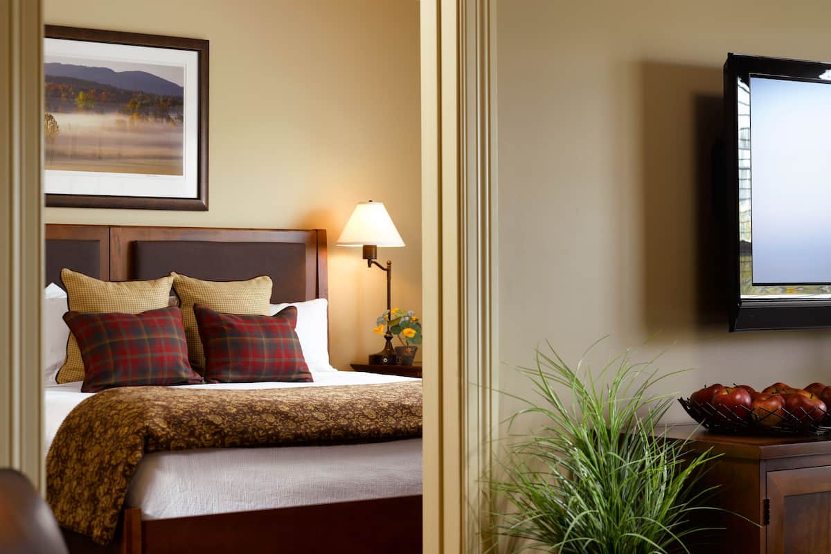 Premium bedding, individually furnished, desk, laptop workspace