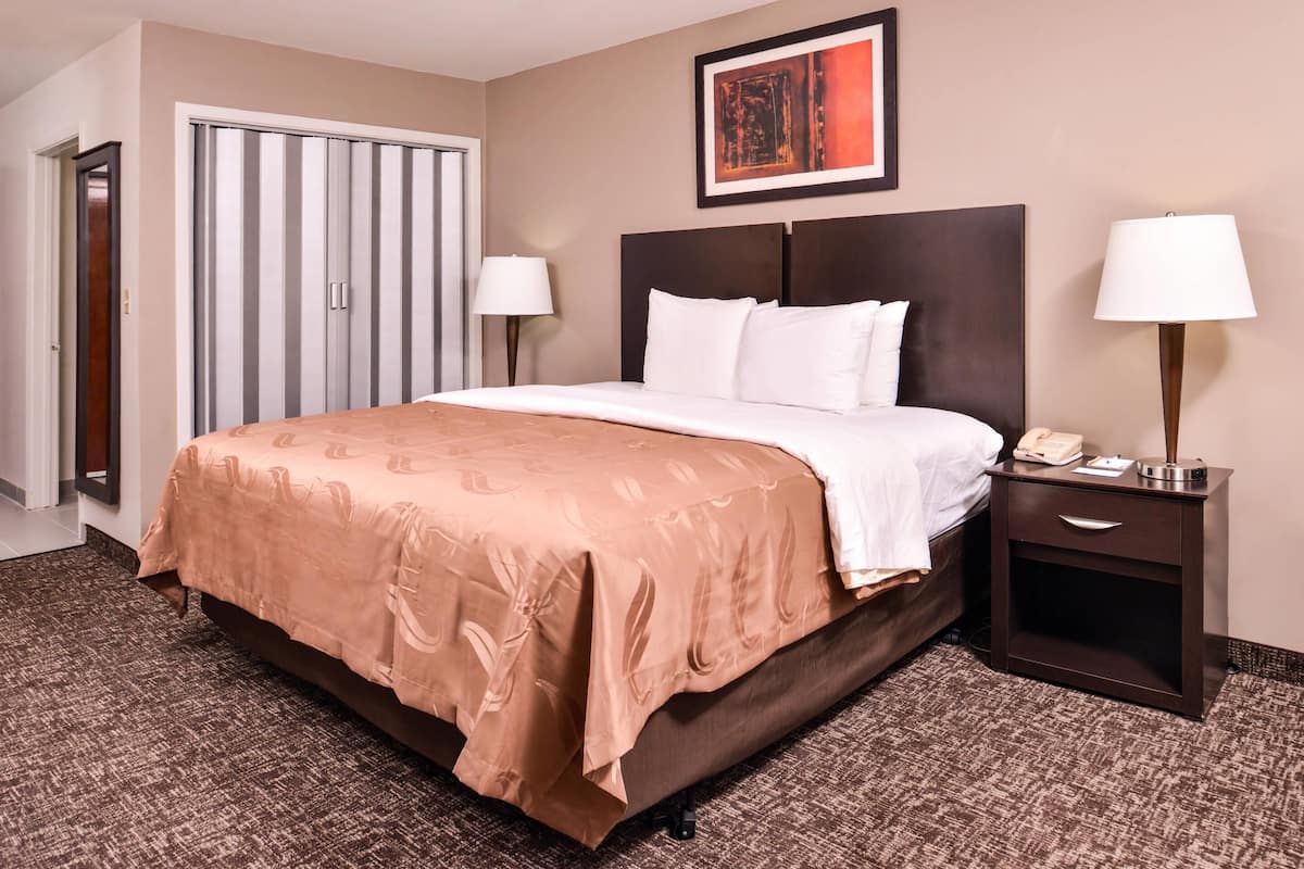 Room, 1 King Bed, Accessible, Non Smoking | In-room safe, desk, iron/ironing board, cribs (surcharge)
