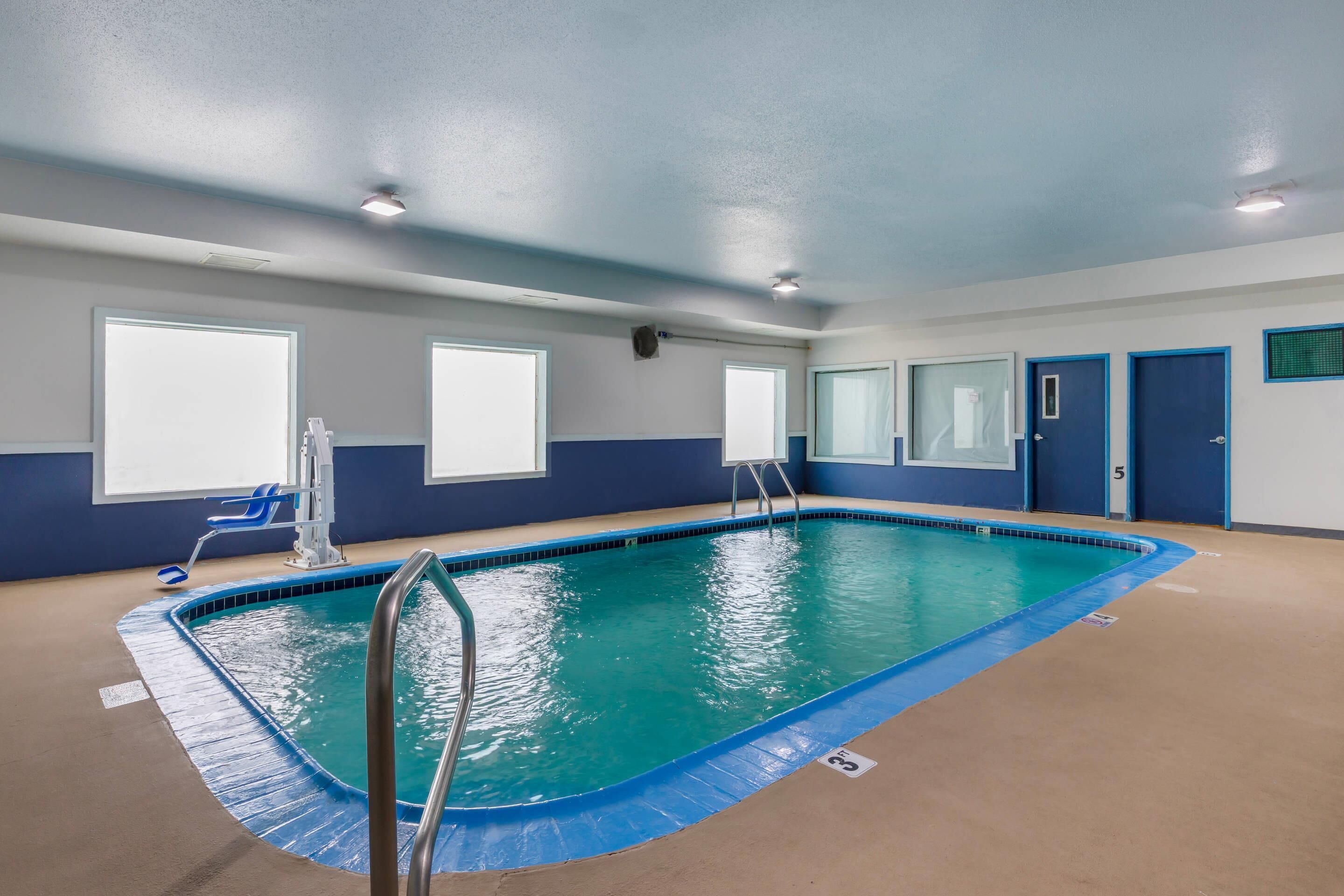 Una piscina techada