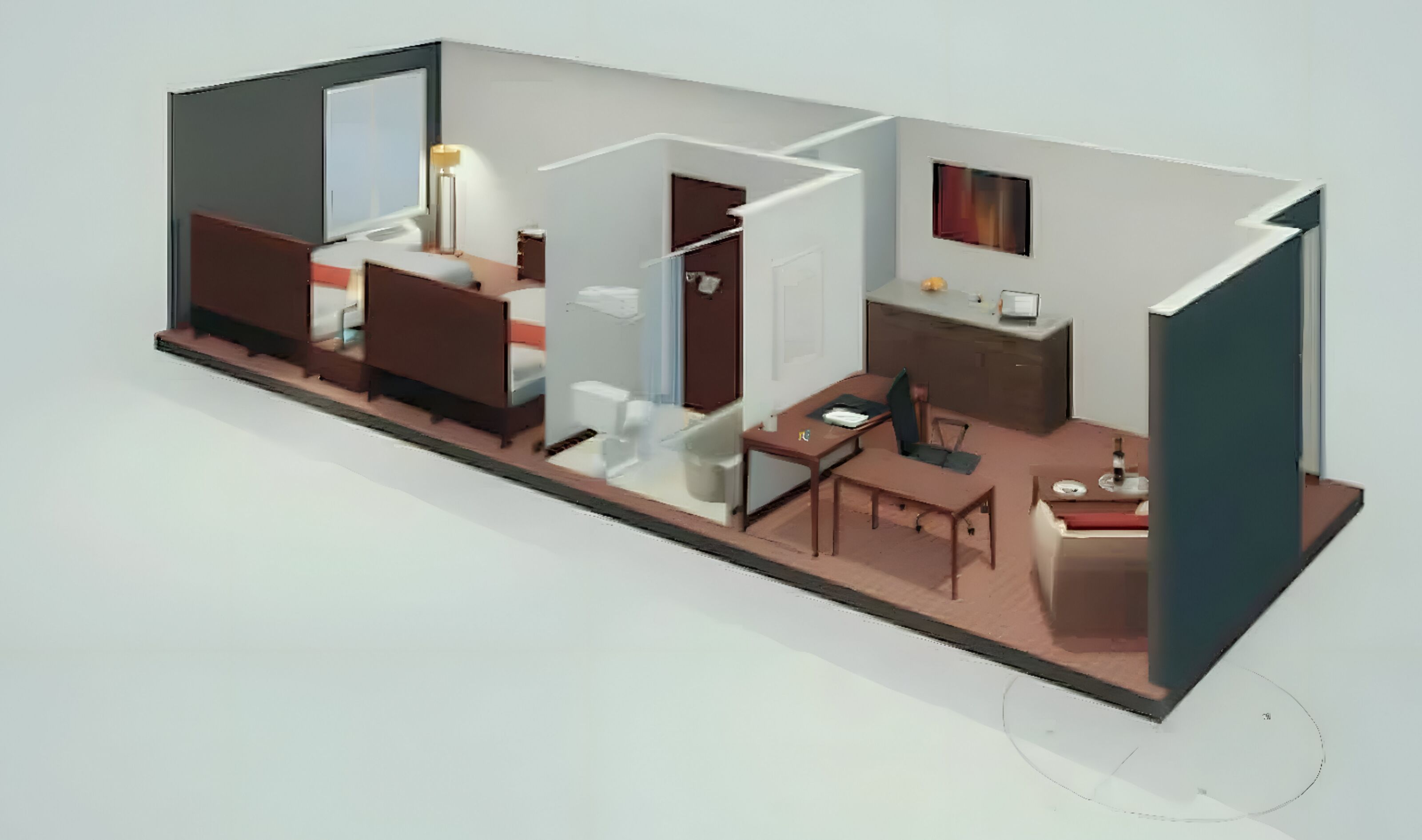 premium bedding, in-room safe, desk, laptop workspace