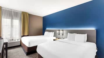 Premium bedding, in-room safe, desk, laptop workspace