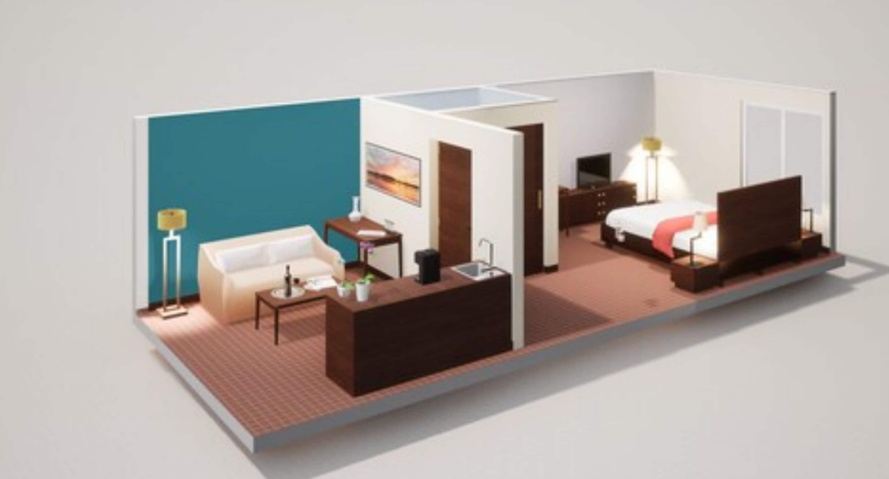 premium bedding, in-room safe, desk, laptop workspace