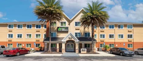 Blick von der Unterkunft