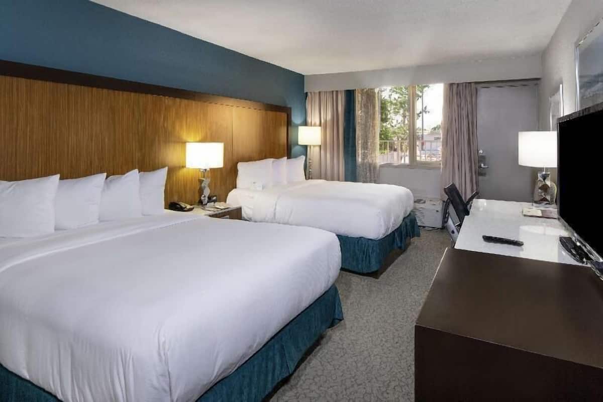 Pillow-top beds, in-room safe, desk, blackout curtains