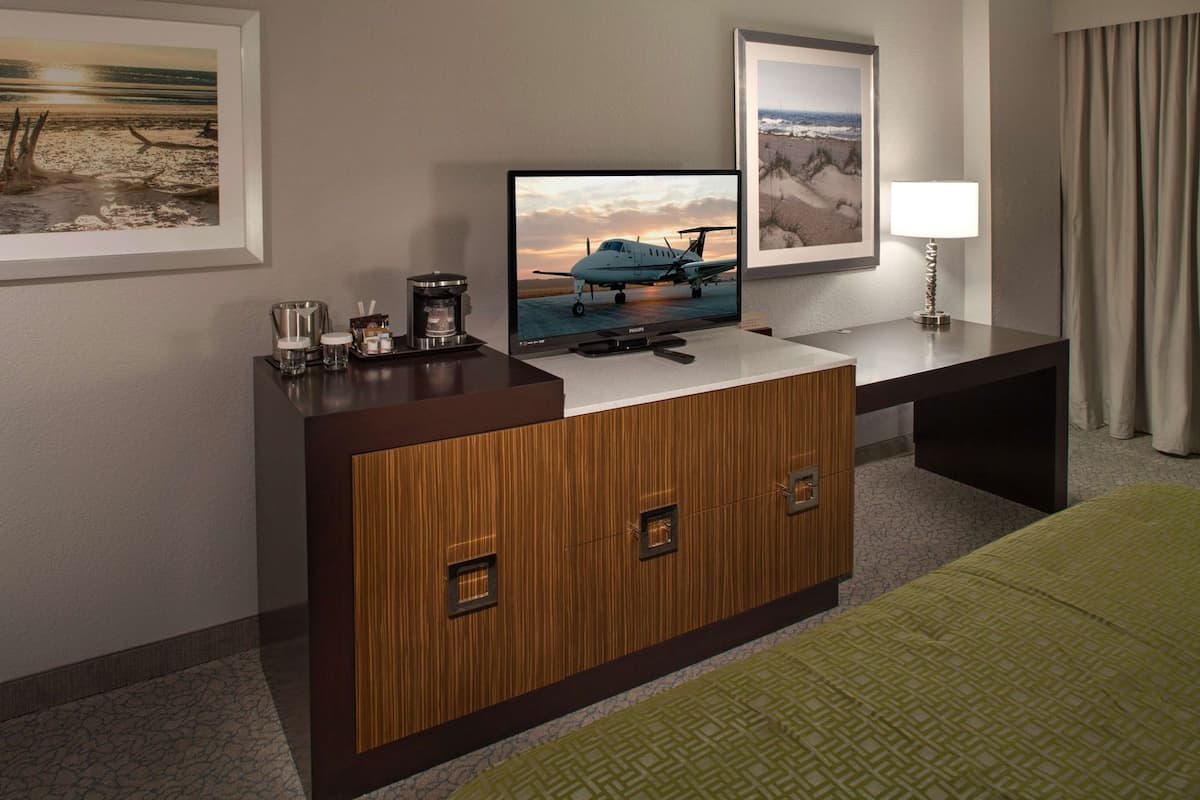 Pillow-top beds, in-room safe, desk, blackout curtains