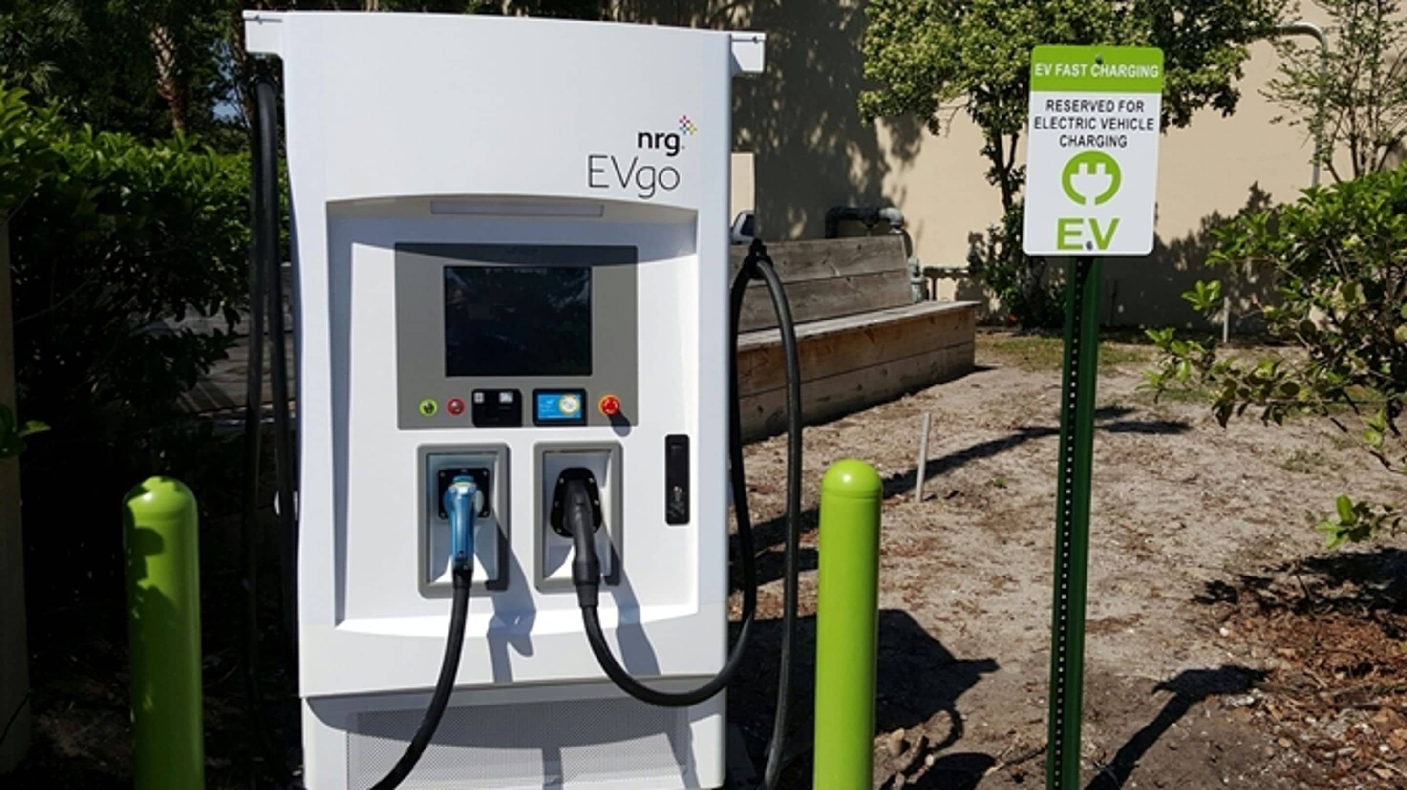 electric vehicle-charging station