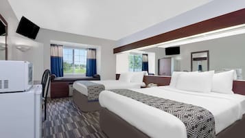 Desk, iron/ironing board, free cribs/infant beds, rollaway beds