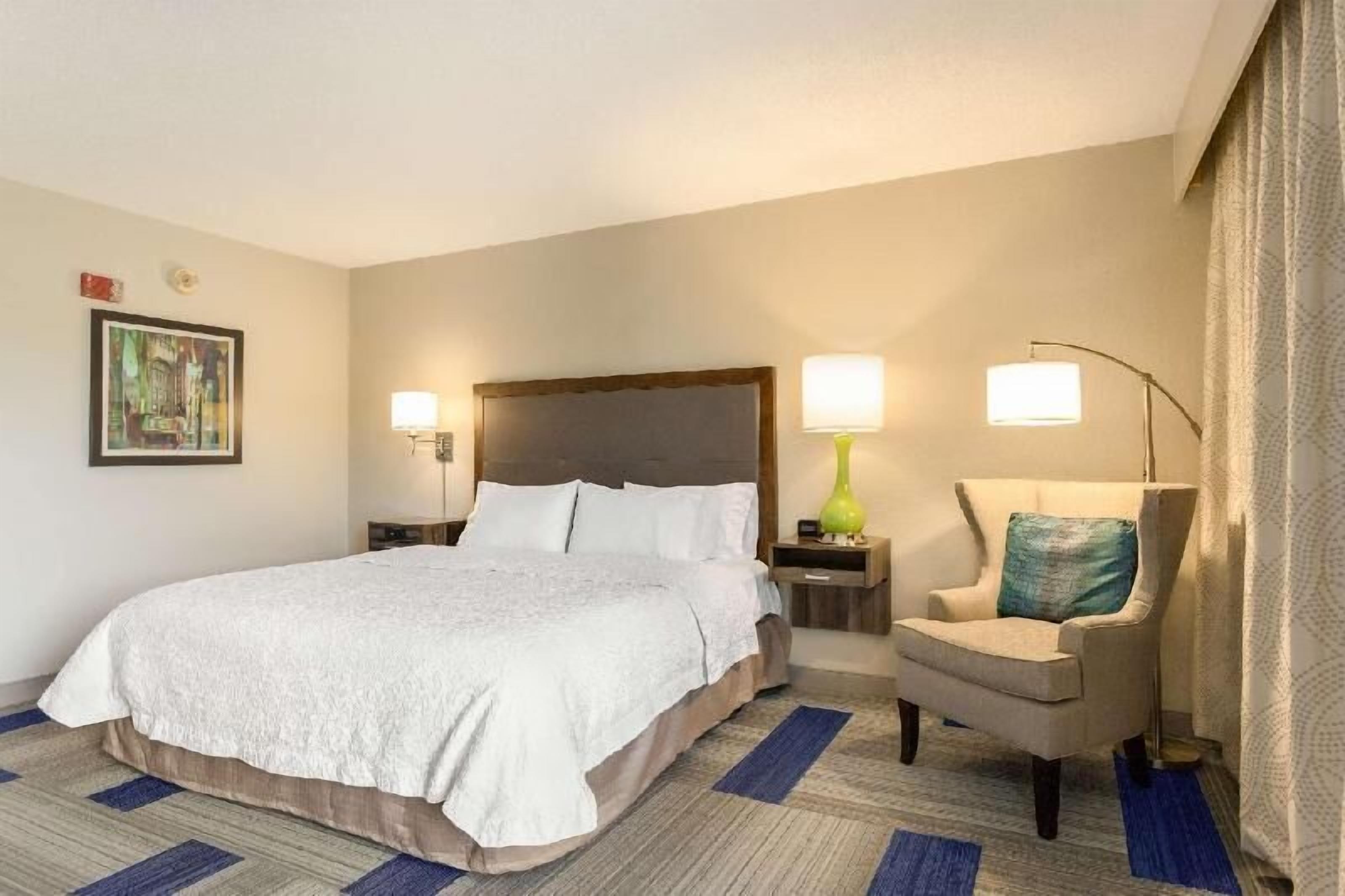 Desk, blackout curtains, iron/ironing board, free cots/infant beds