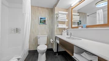 Room, 1 King Bed, Non Smoking | Bathroom