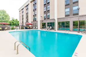 Seasonal outdoor pool