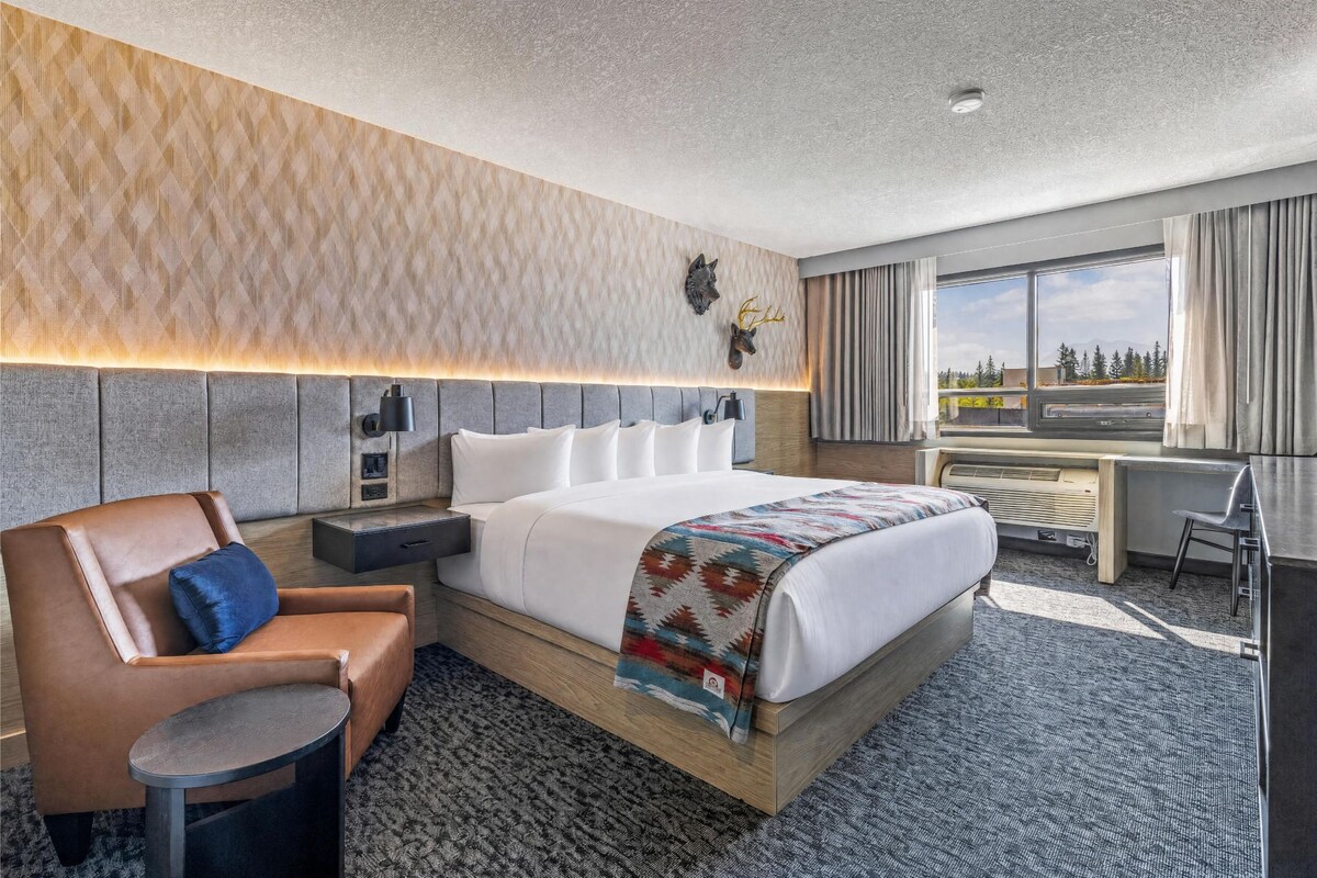 Premium bedding, in-room safe, desk, blackout drapes