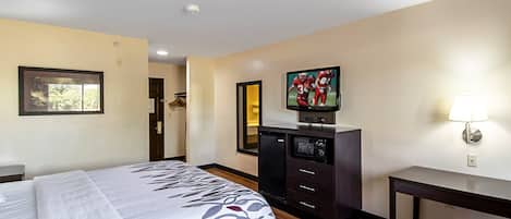 Skrivbord, strykjärn/strykbräda, gratis barnsängar och gratis wi-fi