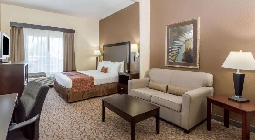 In-room safe, desk, blackout drapes, iron/ironing board