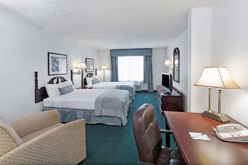 In-room safe, desk, laptop workspace, iron/ironing board