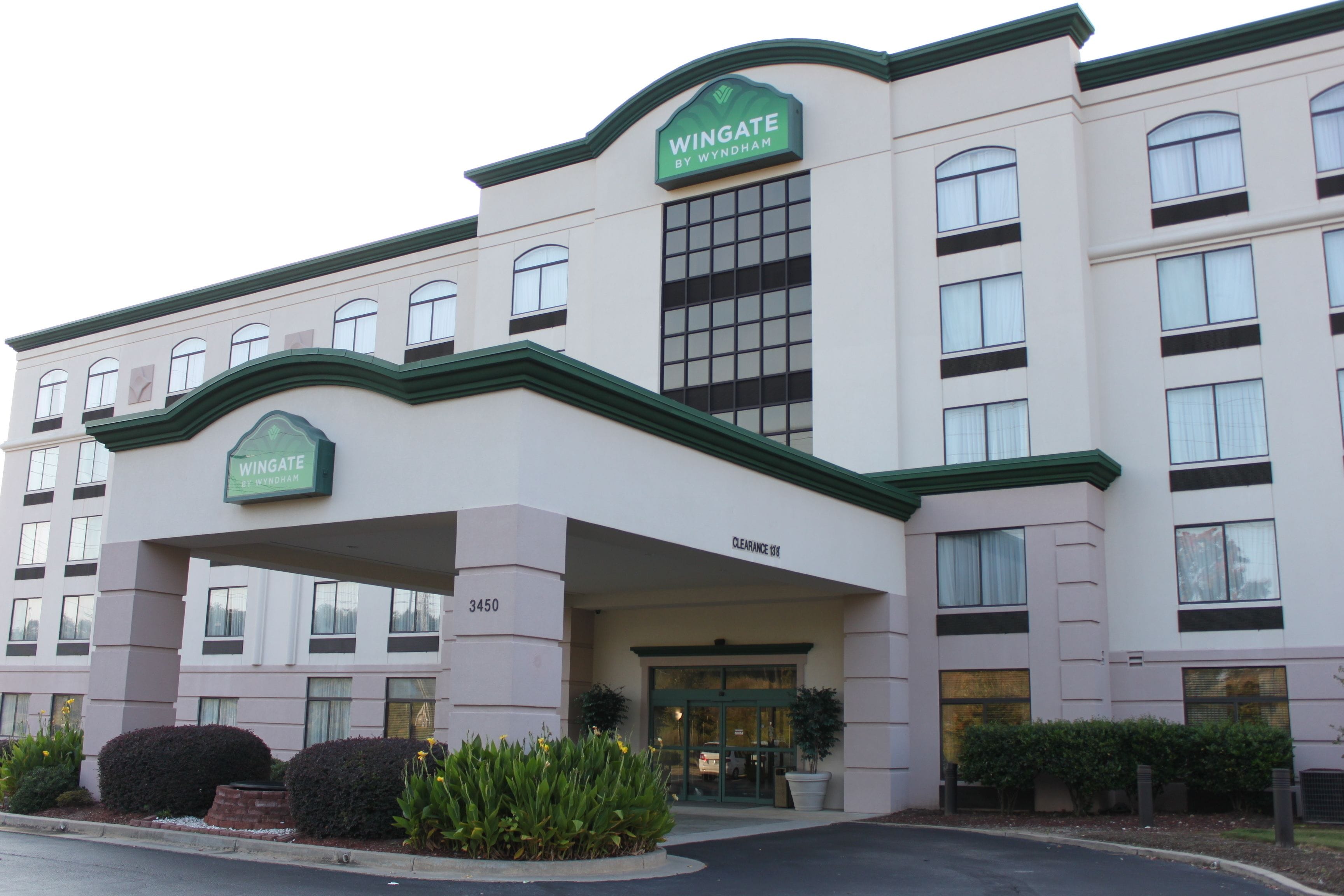 Façade de l’hébergement