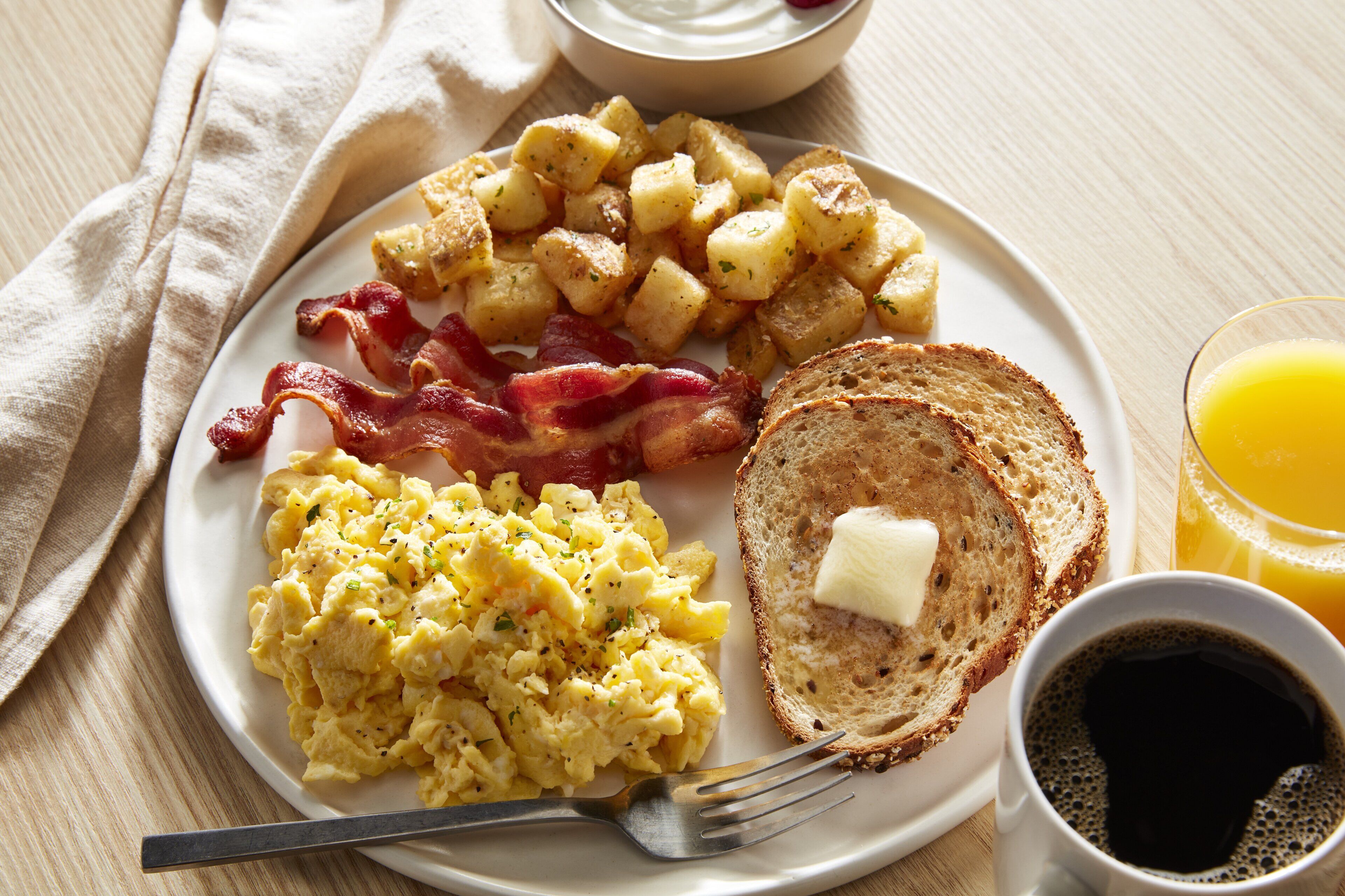 breakfast and dinner served