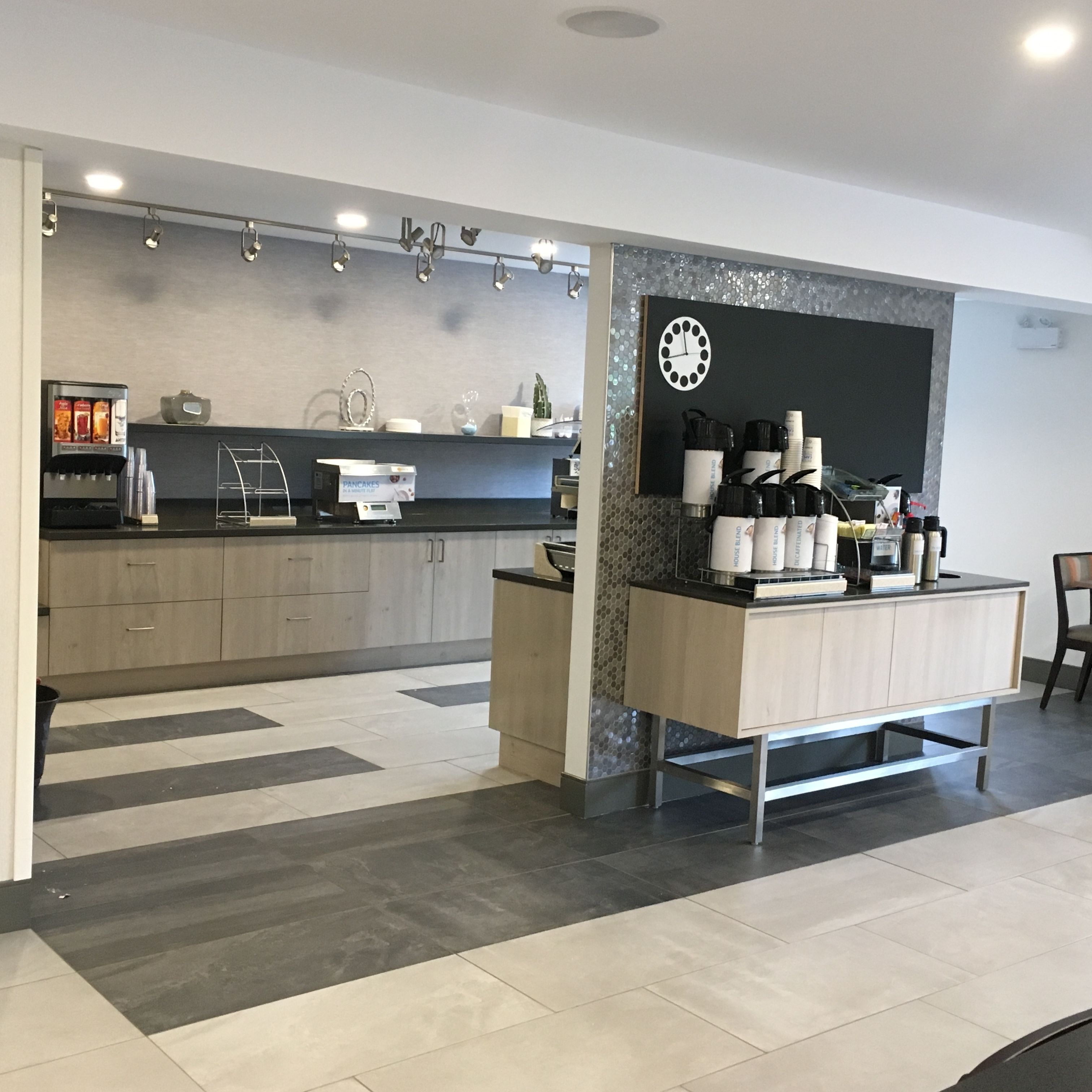 Free buffet breakfast