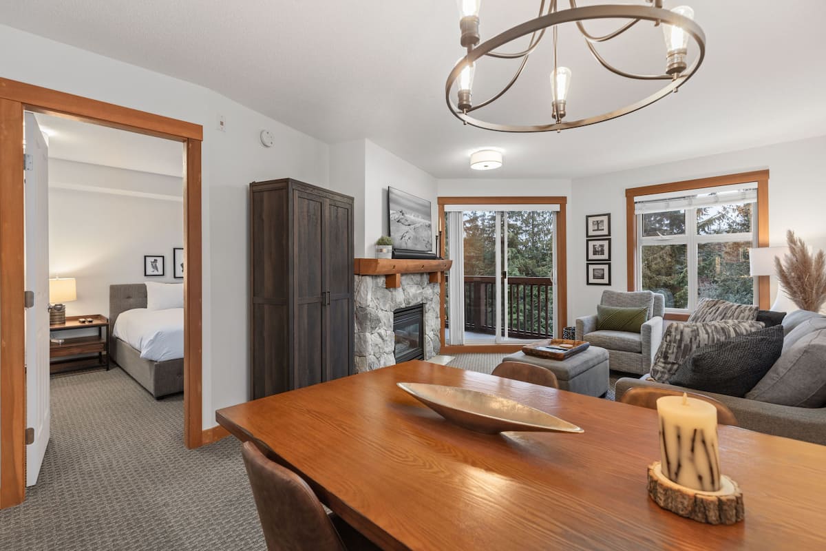 Suite Deluxe, 1 chambre, cuisine | Coin séjour