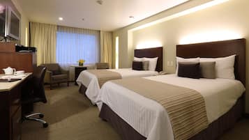 Standard Room, 2 Double Beds | View from room