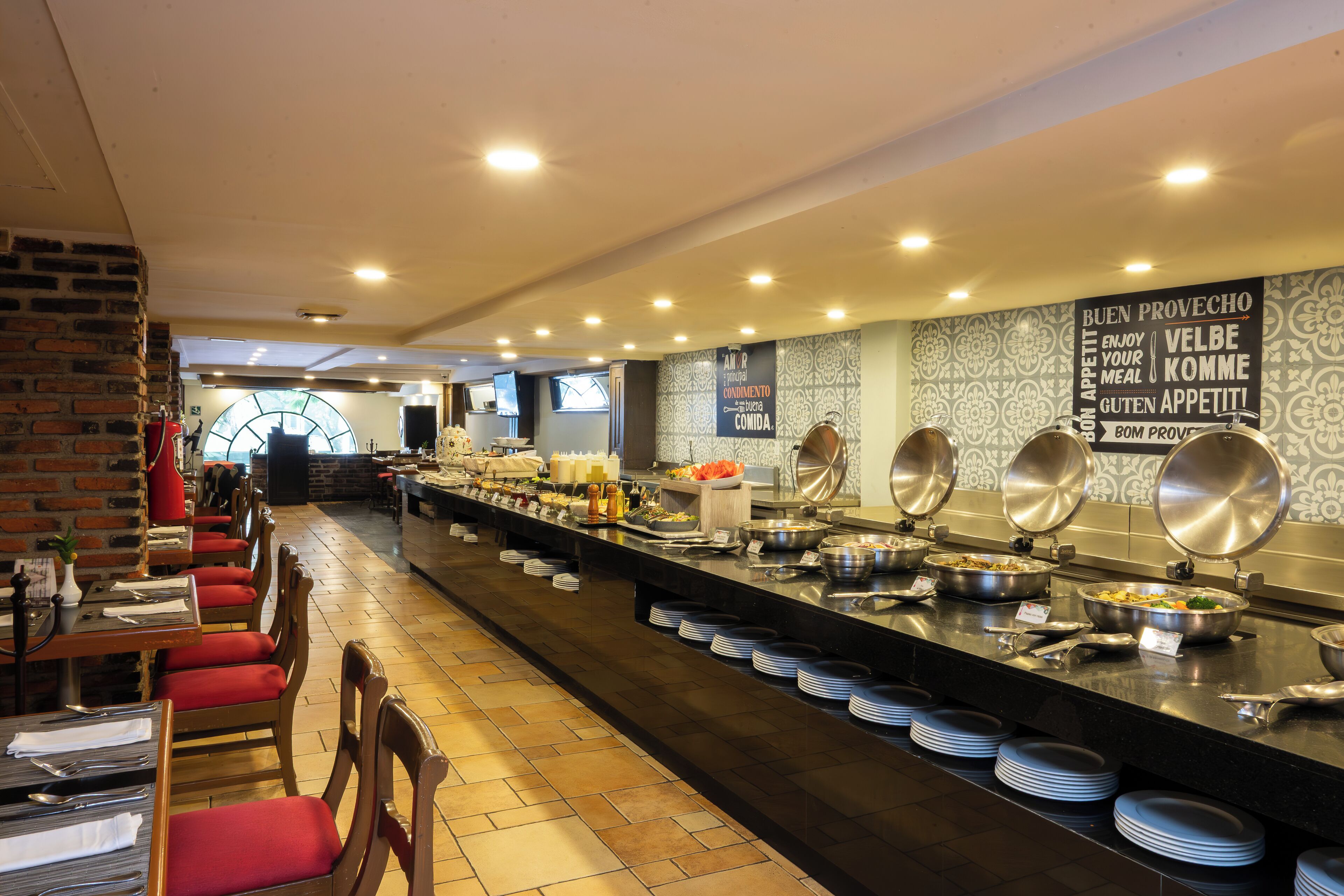 Frokost, lunsj og middag serveres, meksikanske retter 