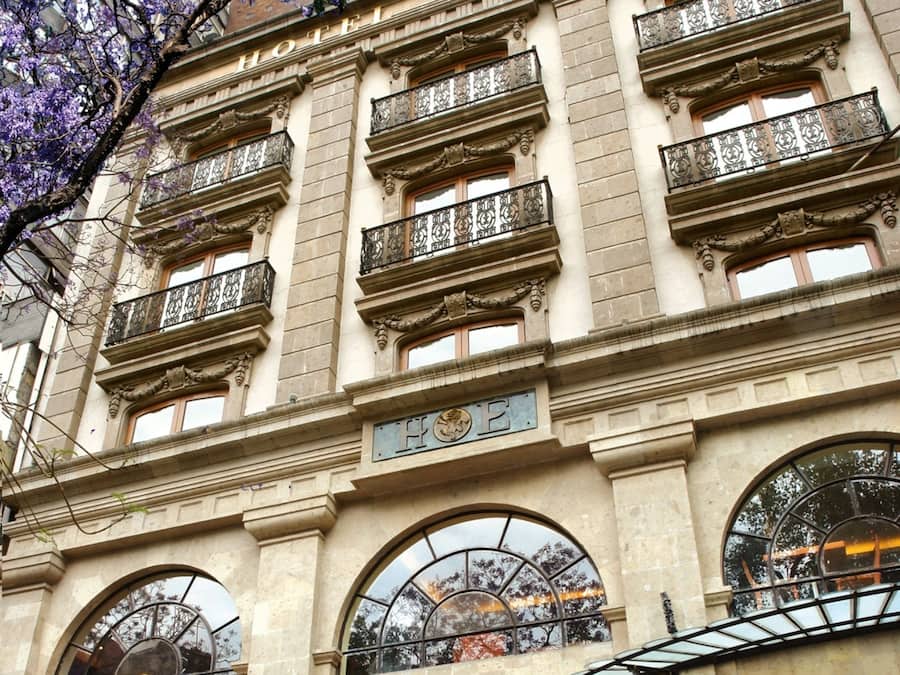 Majoituspaikan julkisivu