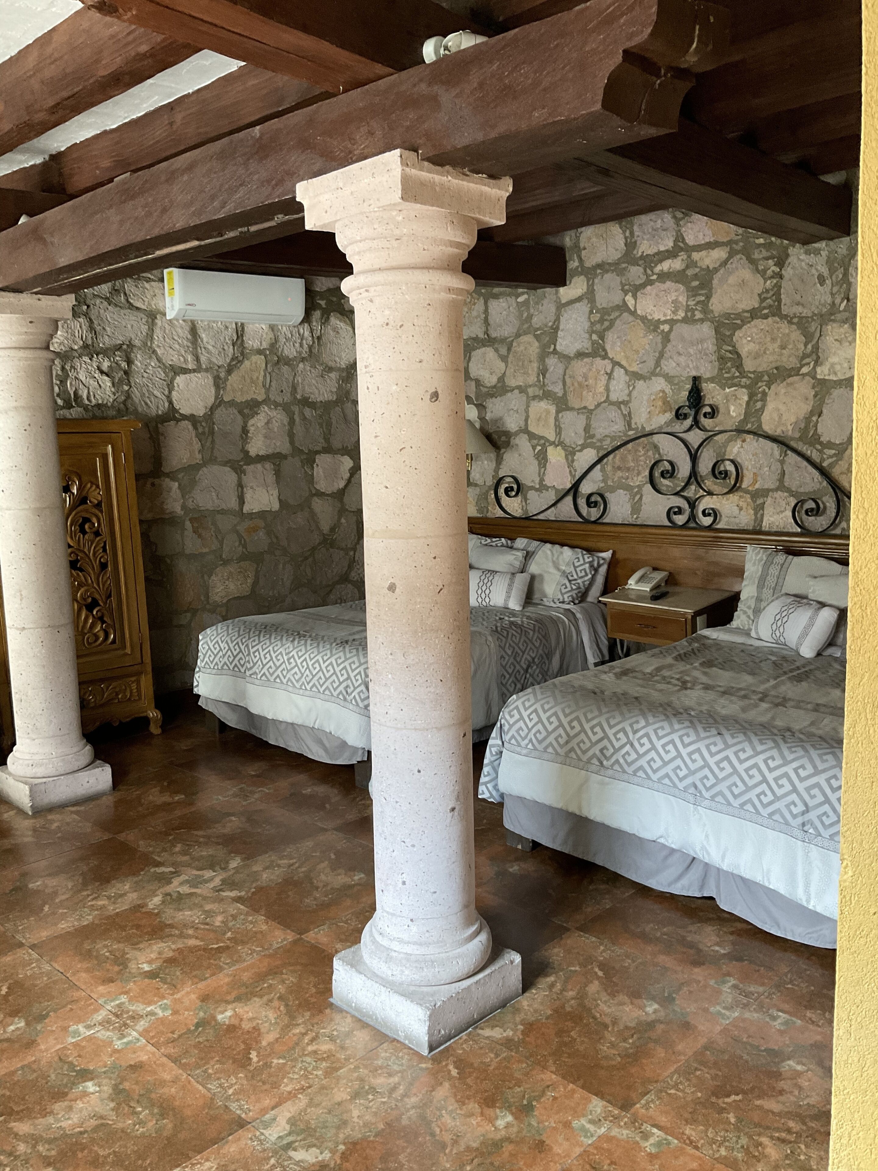 standard double room, 2 double beds | 1 bedroom, in-room safe, individually decorated, individually furnished