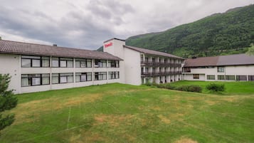 Majoituspaikan julkisivu