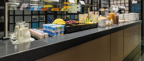 Daily buffet breakfast (EUR 15 per person)