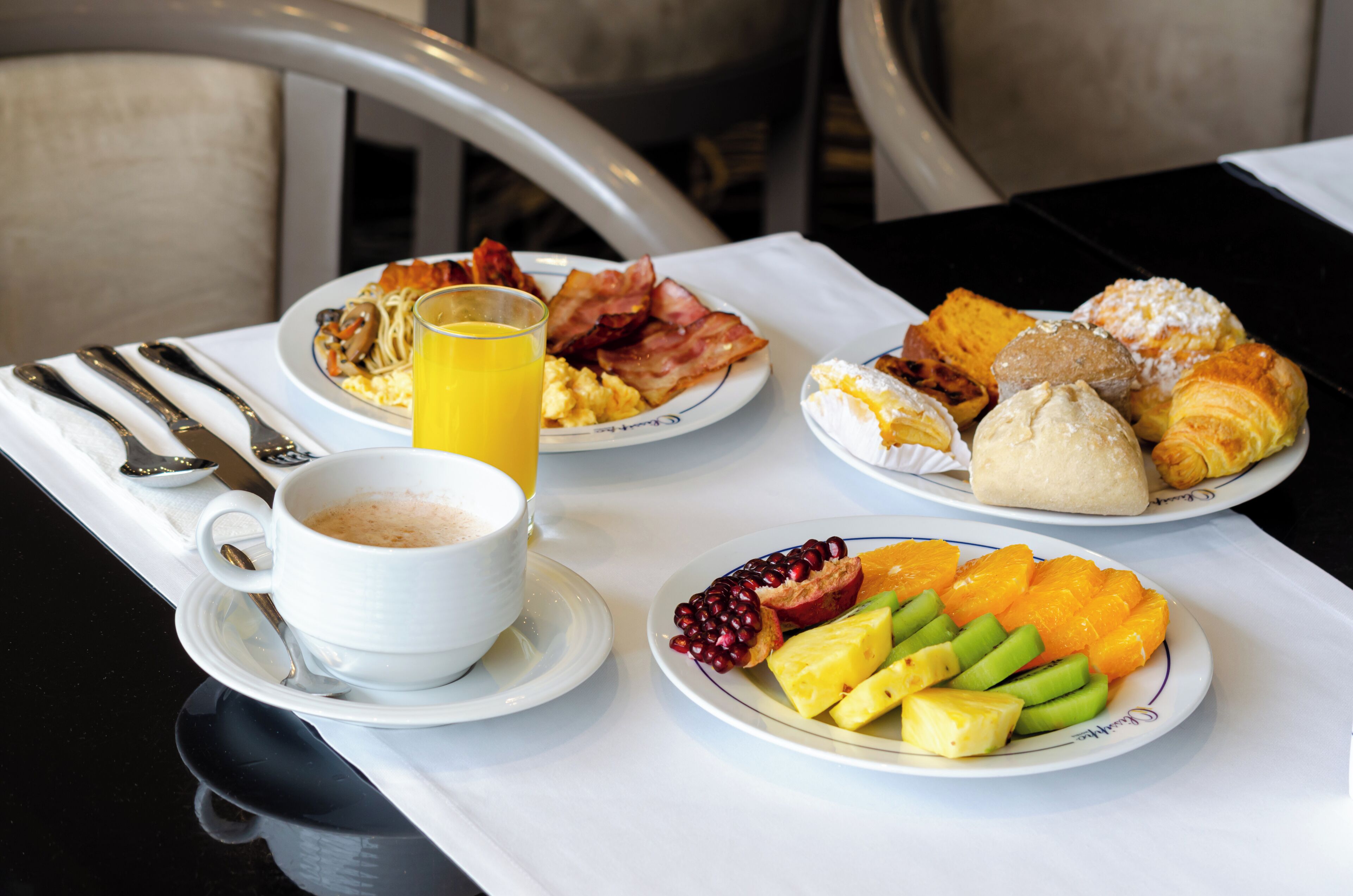daily buffet breakfast (eur 15 per person)