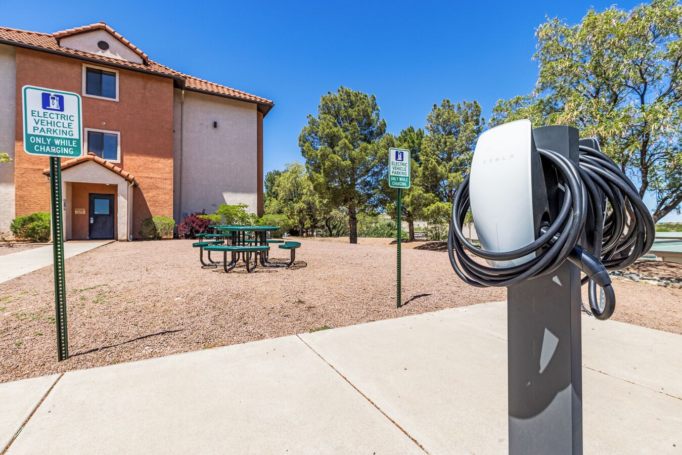 electric vehicle-charging station