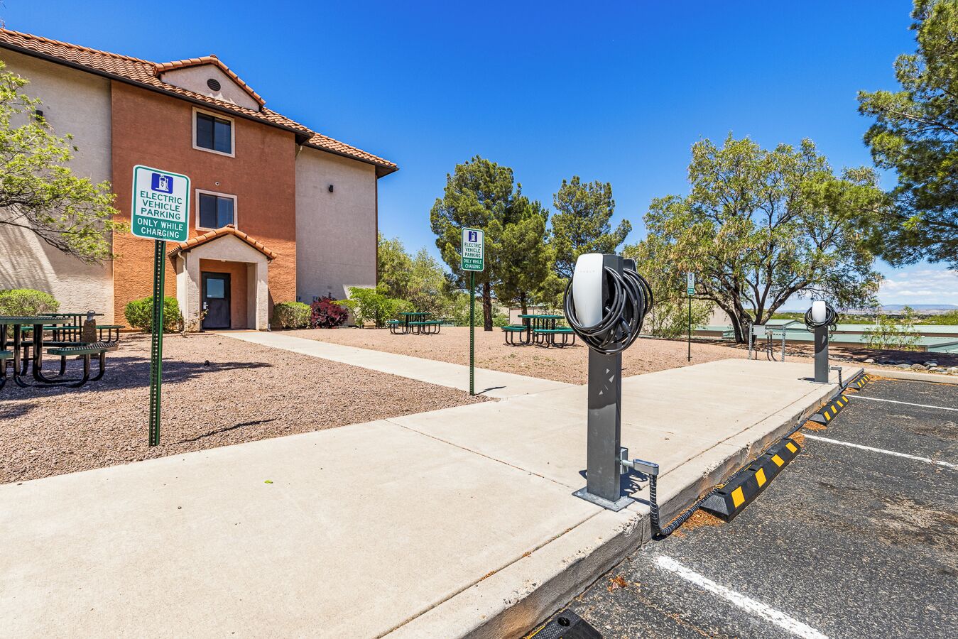 electric vehicle-charging station