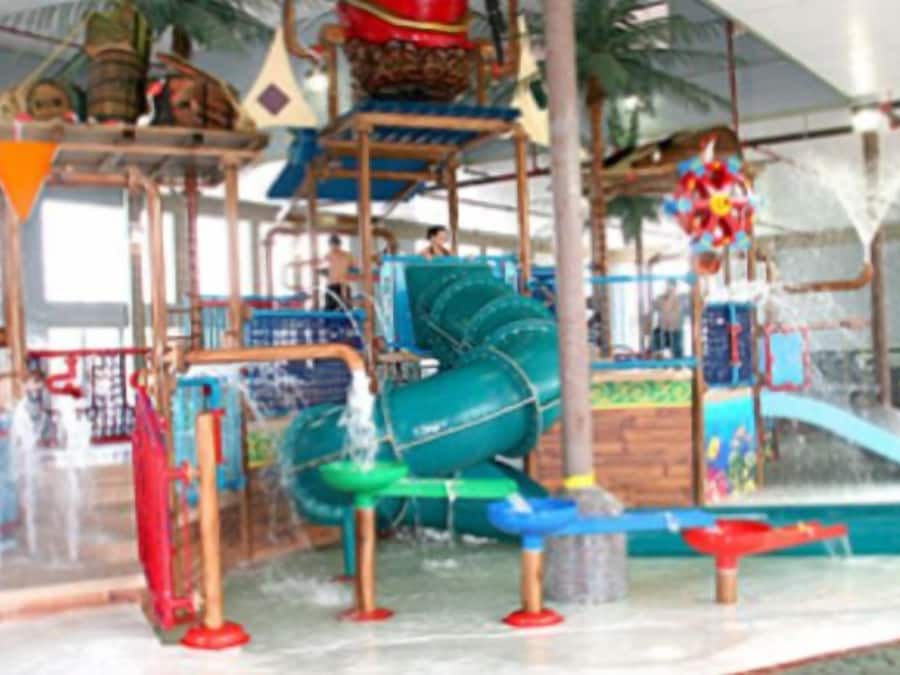 Toboggan aquatique