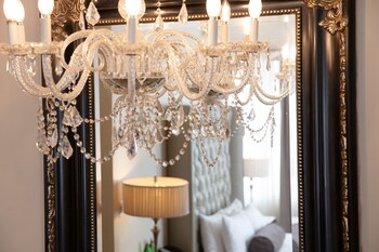 Premium bedding, laptop workspace, iron/ironing board, travel crib at International House Hotel