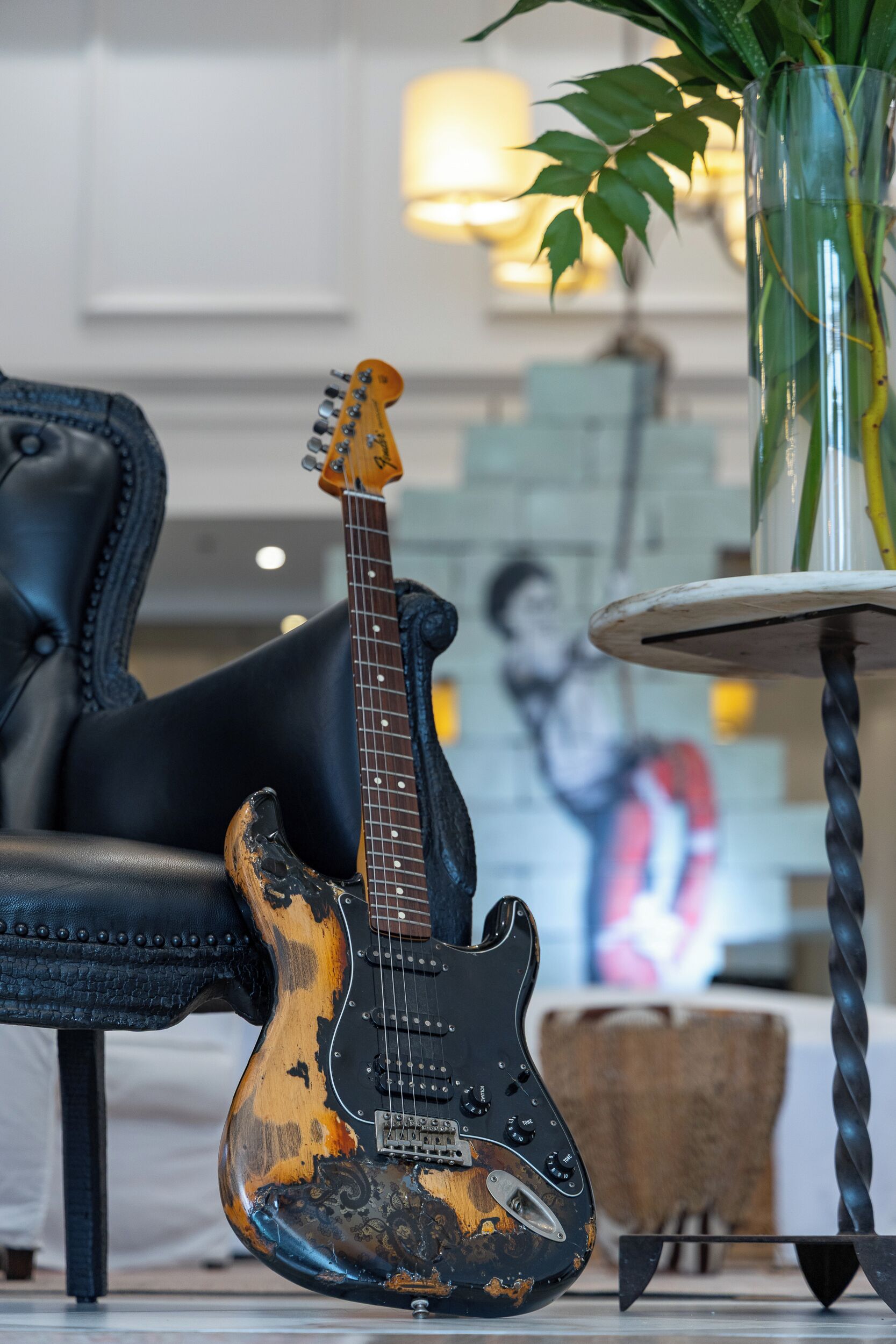 basic room, 1 queen bed, no windows (rockstar room (rsr)) | premium bedding, laptop workspace, iron/ironing board, travel cot