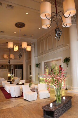 Lobby sitting area