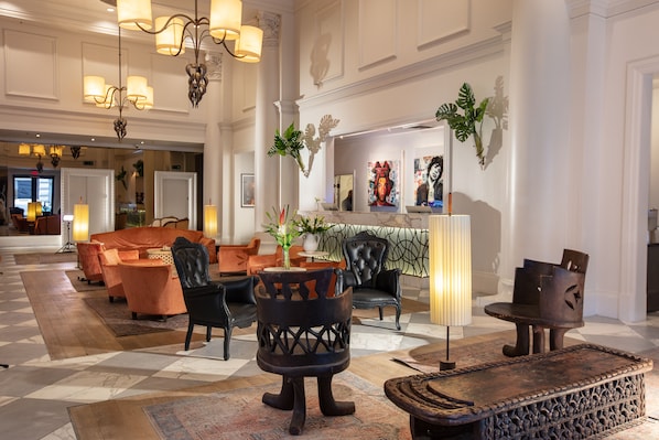 Lobby sitting area