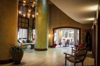 Hotel entrance and lobby at The Mutiny Hotel