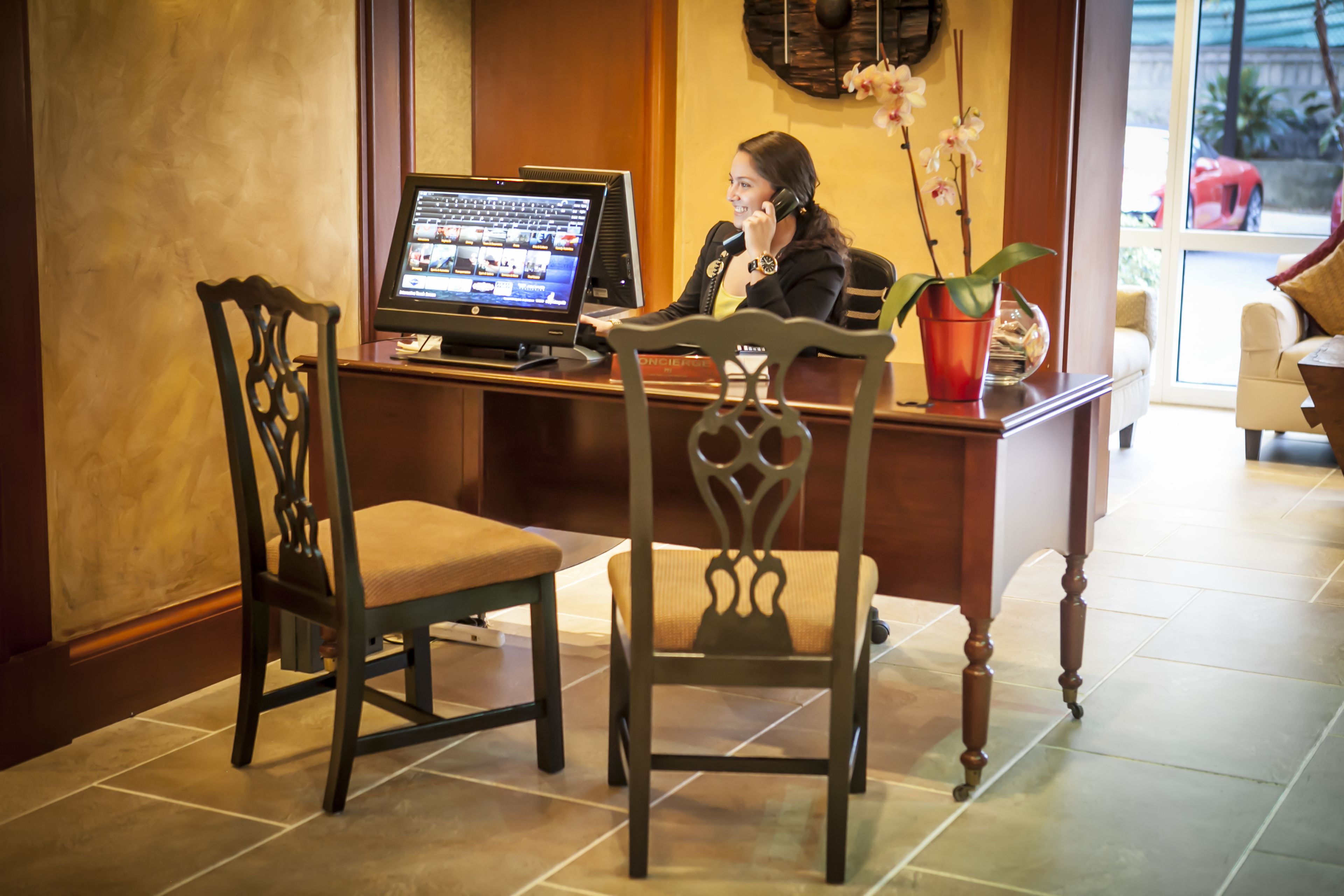 concierge desk