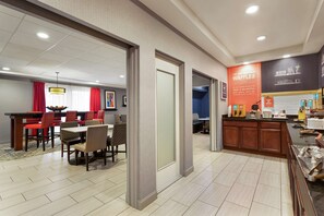 Free daily breakfast