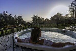 Bañera de hidromasaje exterior