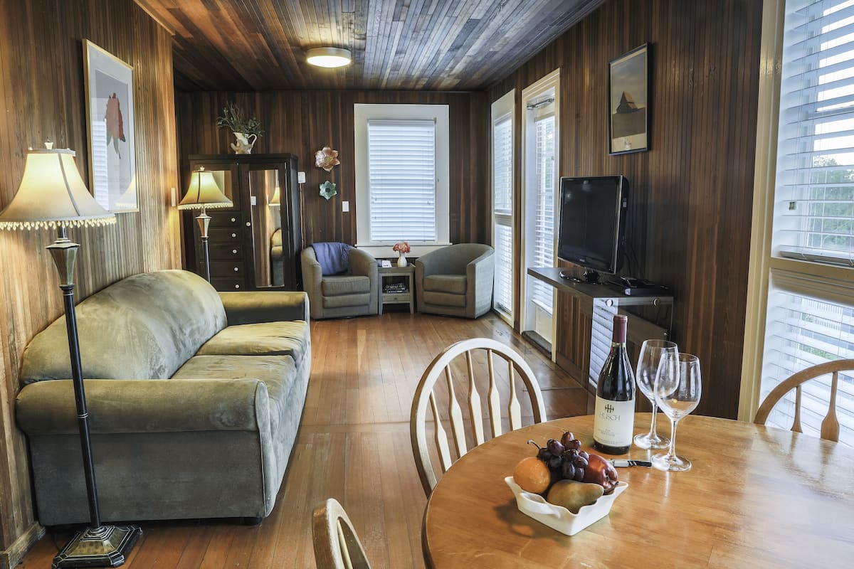 Rose Cottage | Living area | Flat-screen TV