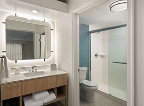 Regadera en el baño