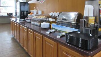 Dagelijks ontbijt voor onderweg inbegrepen