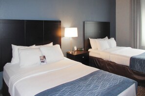 Pillow-top beds, desk, iron/ironing board, rollaway beds