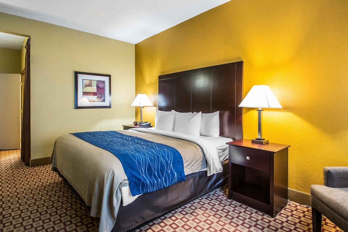 In-room safe, desk, blackout drapes, iron/ironing board
