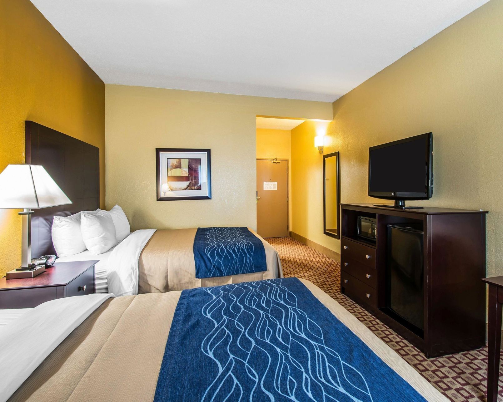 In-room safe, desk, blackout drapes, iron/ironing board