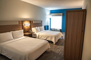 Suite, 2 Queen Beds, Accessible (Mobility) | In-room safe, desk, laptop workspace, blackout drapes